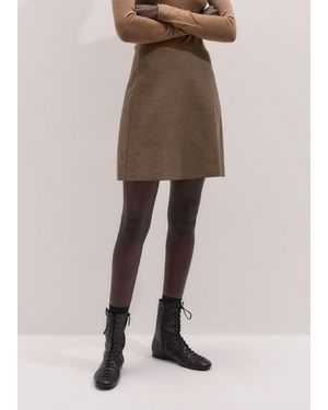 ME+EM Heritage Mini Skirt - Natural