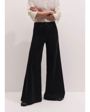 ME+EM Super Flare Trouser - Black