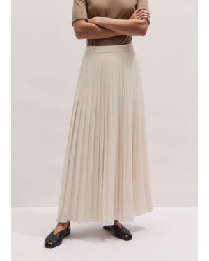 ME+EM Dramatic Maxi Length Skirt - Natural