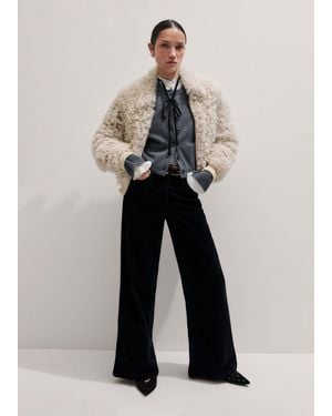 ME+EM Ultimate Wide Leg Pant - White