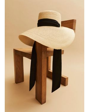 ME+EM Wide Brim Sun Hat - Natural