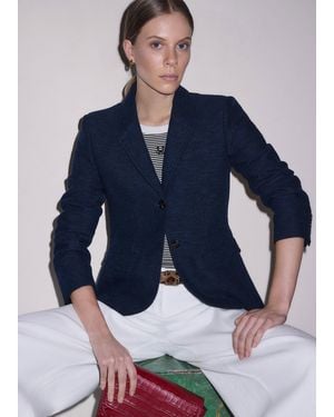 ME+EM Event Ready Corset Jacket - Blue