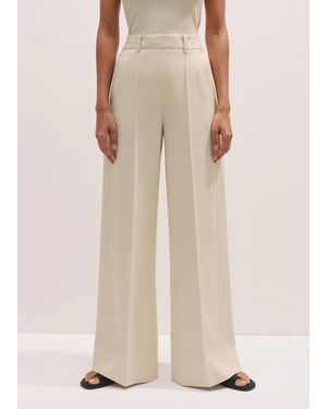 ME+EM Summer Flare Trouser - Natural