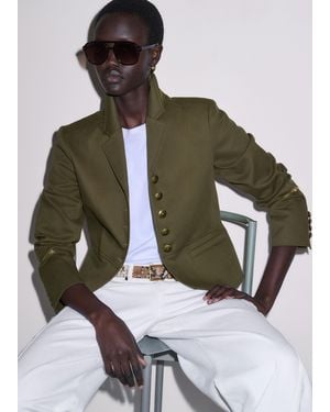 ME+EM The Wear With Everything Fitted Utility Jacket - Natural