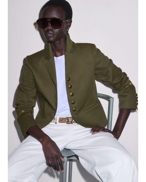 ME+EM The Wear With Everything Fitted Utility Jacket - Natural