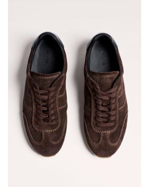 ME+EM Retro Runner Sneaker - Brown