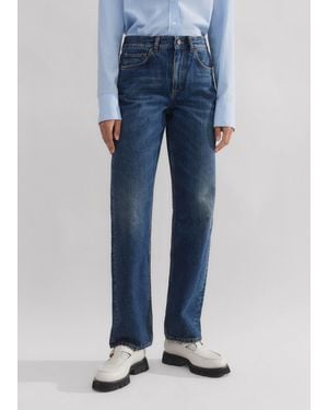 ME+EM Full-Length Straight Jean - Blue