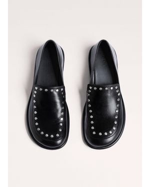 ME+EM Stud Travel Loafer - Black
