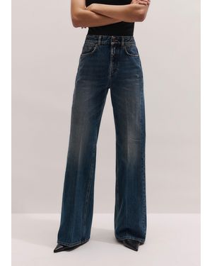 ME+EM Leg Elongator Jean - Blue