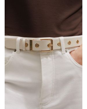 ME+EM Metal Eyelet Hips-To-Waist Belt - Blue