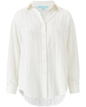 Melissa Odabash Ziggy Shirt - White