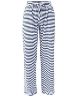 Melissa Odabash Betty Stripe Pants - Blue