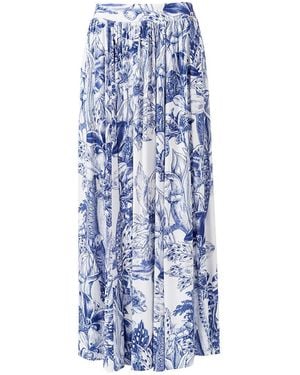 Melissa Odabash Shiloh Paloma Skirt - Blue