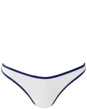 Melissa Odabash Vigo Ridges Bikini Bottom - White