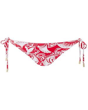 Melissa Odabash Adelaide Floral Bikini Bottom - Pink