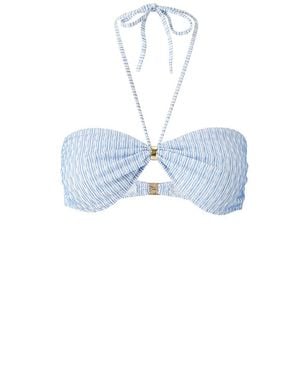 Melissa Odabash Liguria Bikini Top - Blue