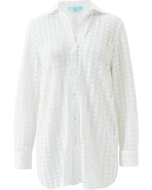 Melissa Odabash Daria Shirt - White
