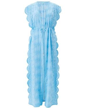 Melissa Odabash Talitha Oasis Kaftan - Blue