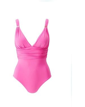 Melissa Odabash Panarea Swimsuit - Pink
