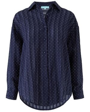 Melissa Odabash Ziggy Shirt - Blue