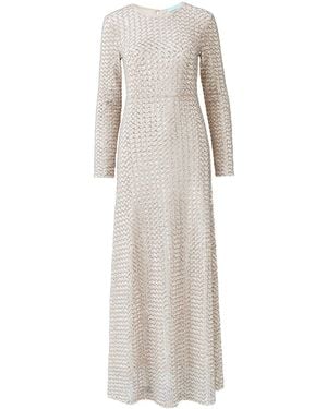Melissa Odabash Luna Champagne Dress - White