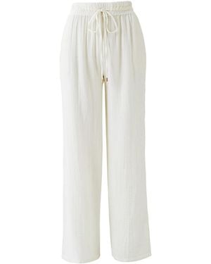 Melissa Odabash Krissy Ivory Pants - White