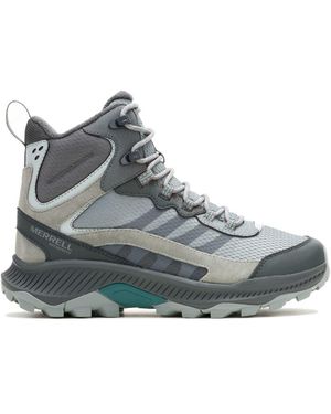 Merrell Wo Speed Strike 2 Mid Waterproof Shoes - Grey