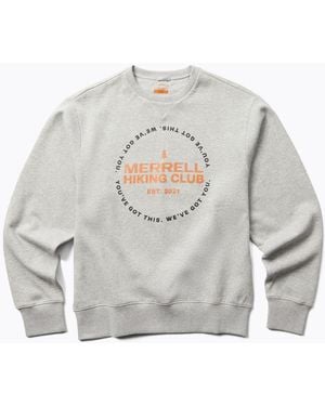Merrell Hike Club Crewneck Sweatshirt - Gris