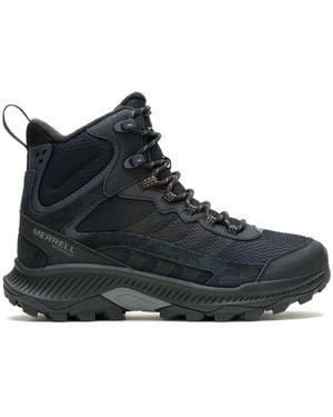 Merrell Speed Strike 2 Thermo Mid Waterproof Climbing Shoes, Leather - Black
