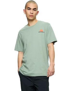 Merrell Sunset View Graphic Tee - Grün