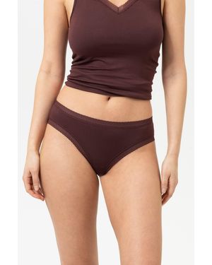 Mey Hipster Serie Modal Lace Hot Maroon - Braun