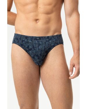 Mey Jazz-Pants Serie Dark Leaves Yacht Blue - Blau