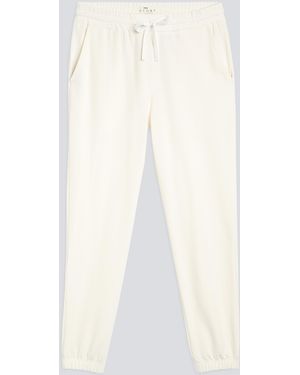 Mey Track Pants Serie Felpa Stretch Whisper White - Weiß