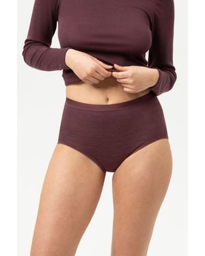 Mey Taillen-Slip Serie Wool&Silk Hot Maroon - Lila