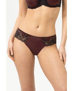 Mey String Serie Luxurious Hot Maroon - Schwarz