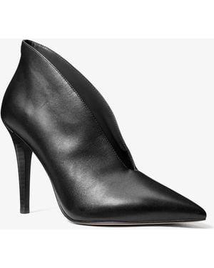 Michael Kors Tonya Leather Pump - Black