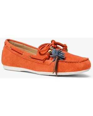 MICHAEL Michael Kors Mkmocasín Fallon De Ante - Rojo