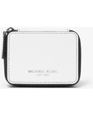Michael Kors Leather Travel Pill Case - White