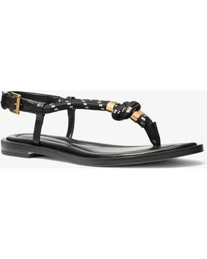 Michael Kors Hera Corded Sandal - Black