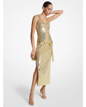 slim fit dress slacks Mardi Gras Striped Sequin Celebration Dress main image 1