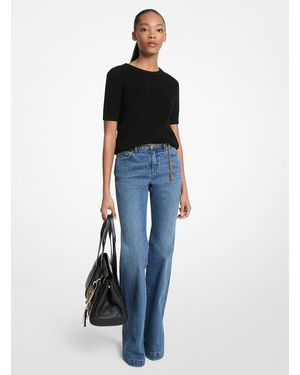 MICHAEL Michael Kors Mkvaquero De Campana De Algodón Elástico Con Cinturón - Azul