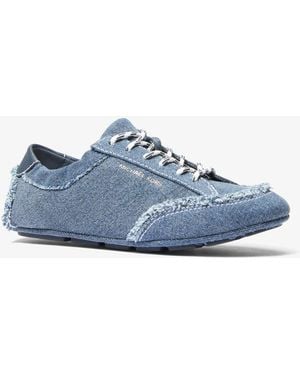Michael Kors Susie Denim Sneaker - White