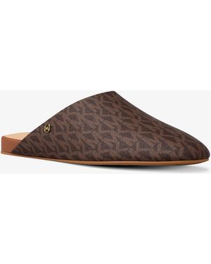 MICHAEL Michael Kors Mk Sabot Cady Con Stampa Logo - Marrone