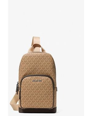 Michael Kors Cooper Logo Sling Pack - Natural
