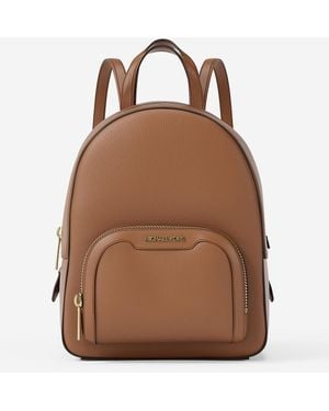 Michael Kors Outlet Mk Zaino Convertibile Jaycee Extra Small - Marrone