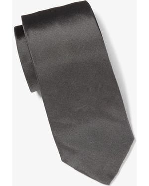 Michael Kors Mk Silk Tie - Grey