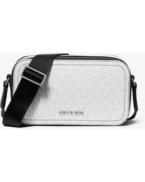 Michael Kors Mk Borsa A Tracolla Hudson Con Logo - Nero