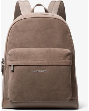 Michael Kors Pacey Suede Backpack - Brown