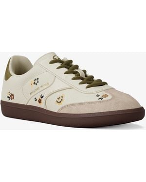 Michael Kors Benny Embellished Sneaker - White