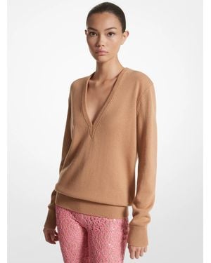 Michael Kors Cashmere Jumper - Natural